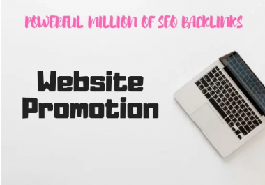 Powerful million of GSA SEO backlinks for your website promotion