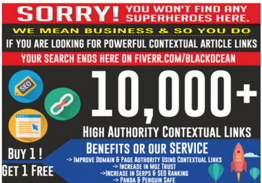 CREATE 100,000 dofollow article contextual anchored SEO links