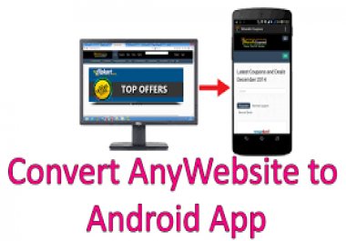 convert your site or any site to the Android application in APK version