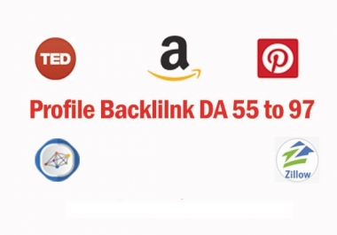 Give you 80 Dofollow Profile Backlink With Da Up to 90+