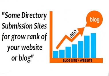 I will submit your business or website into 500 directories Manually.