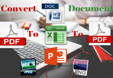 convert and edit pdf to word, word to pdf, image to word, image to notepad and excel