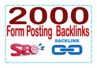 Do You 2000 HQ. Form Posting PR7 to PR10 Backlinks Boost SEO Ranking
