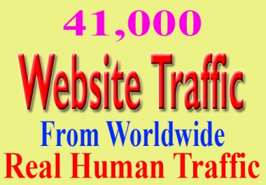 Great 41,000 WorldWide Website Traffic Visitors To Your Non Drop And Very High Quality Site Adsense