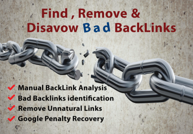 Find, Remove And Disavow Bad Backlinks That Degrade Your Site