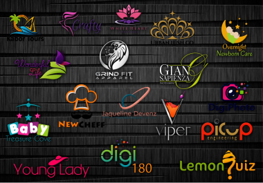 Create a Business Logo within 24hours with Unlimited Revisions until customer satisfaction