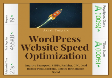 Wordpress speed optimization With Gt Metrix Pagespeed
