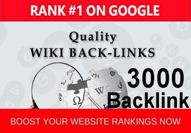 Provide more than 3000 contextual wiki backlinks
