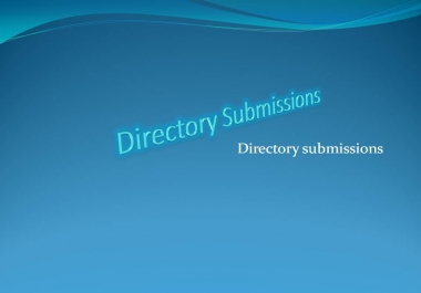 500 directory submission within 1Day