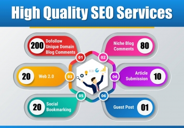 High Quality SEO Services Manually Package To Improve Your Ranking