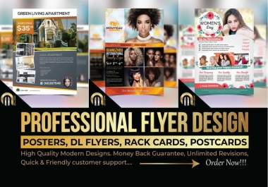 Create Professional Flyer,  Poster,  Invitation Card,  Brochure Design