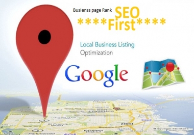 Google business page Promotion Local SEO rank work