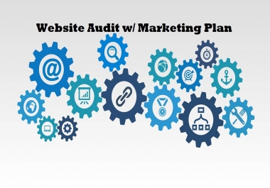 Do A SEO Website Audit And Provide A Marketing Plan