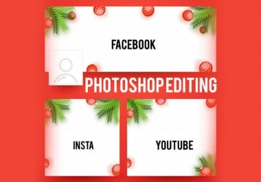 Do any photoshop job professionally