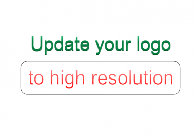 Update your logo or image to high resolution png or jpg format