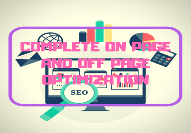 Will do your site full on page and off page optimization