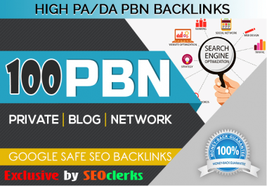 100 PBN Posts From Aged Domain PA DA 20+ Websites