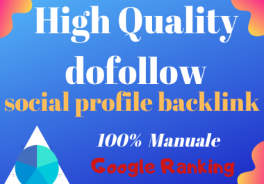 Create 100 High quality profile backlink