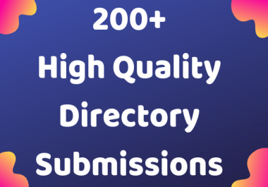 100+ High Da Pa Web Directory Submissions backlinks
