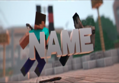 Create A 3D Minecraft Intro for your Gaming