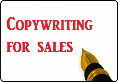 High Quality Professional Copywriting for Sales