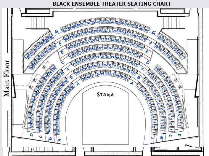 Black Ensemble Theater Seating Chart