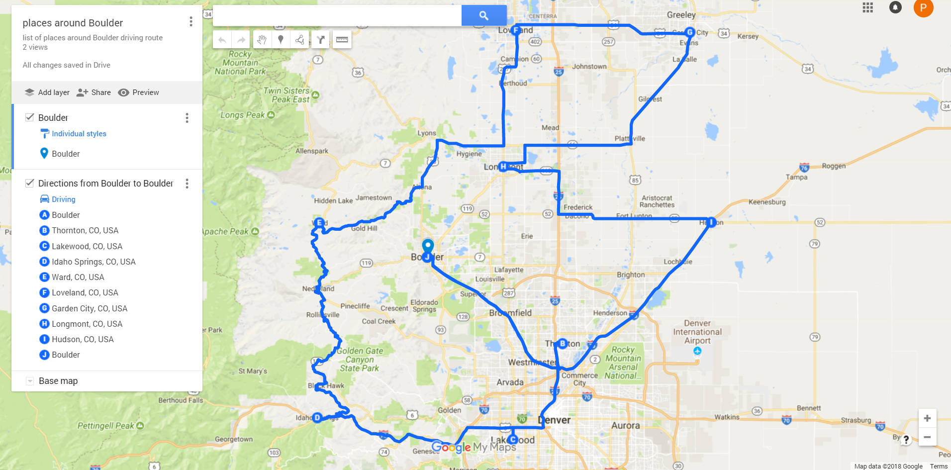 create approx 700 route maps in google: job for $400 by